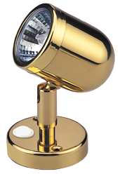 Allpa Messing LED-Wand / Leeslamp (mini), 12V, LED 12x 5Ø, H=109mm