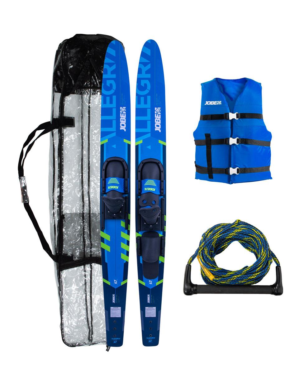 Jobe Allegre Combo Waterskis Package Blue