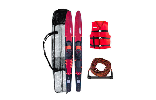 Jobe Allegre 67" Combo Waterskis Package | Rood