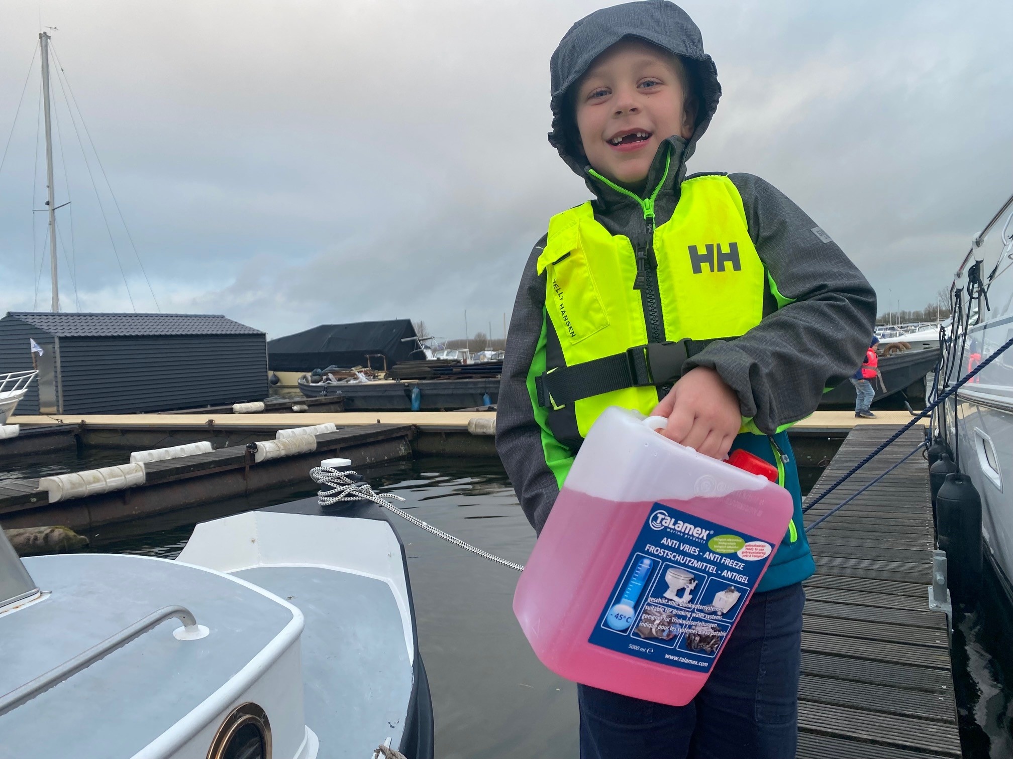 Antivries 5 liter voor de boot