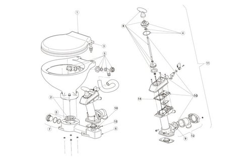 Basis incl plugset and pakking