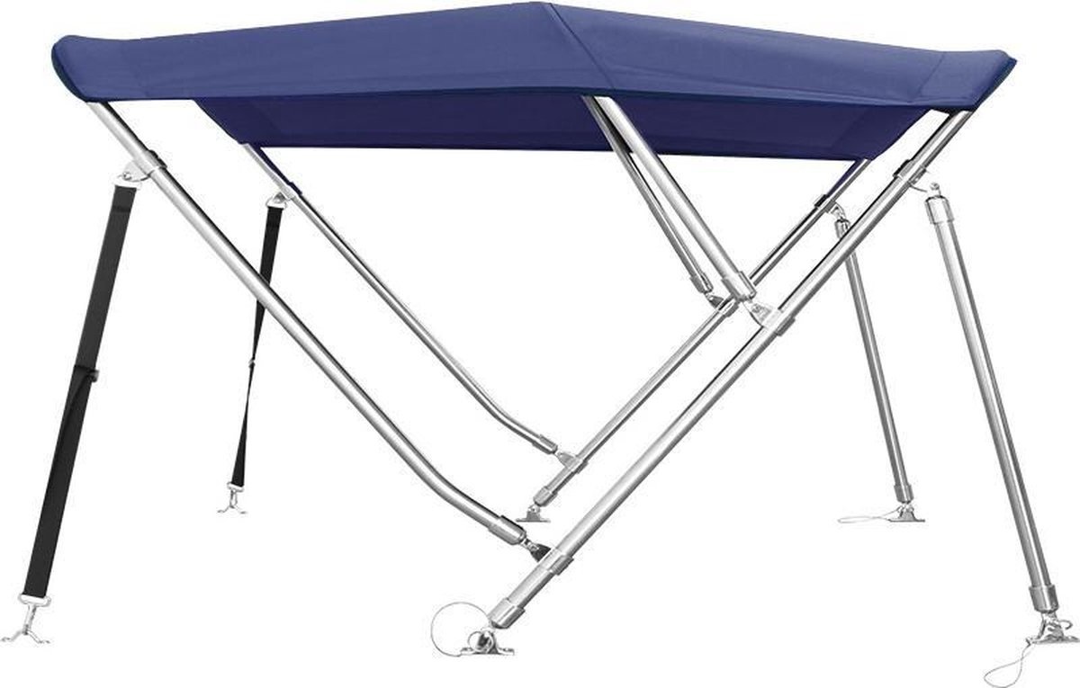 RVS Biminitop Navy hoogte 137 cm