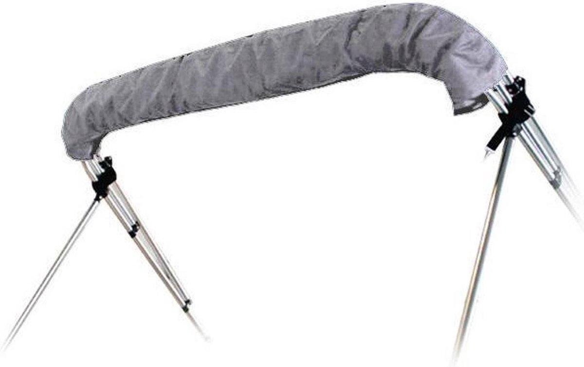 RVS Biminitop Licht grijs hoogte 137 cm