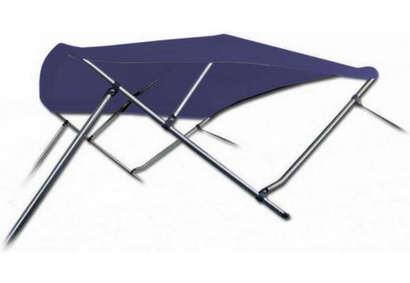 Aluminium Biminitop Navy 3 Bogen Hoogte 117 cm