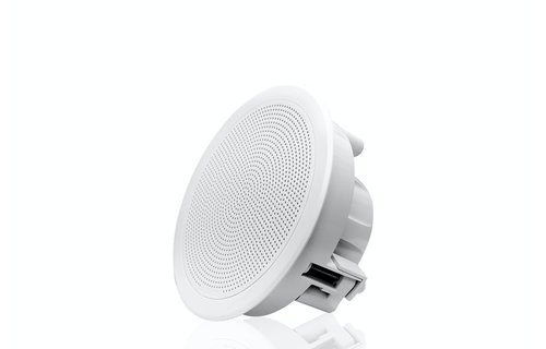 Fusion FM-F65RW Flush Mount Speakers - 6.5" -  Round White