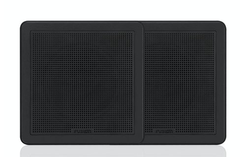 Fusion FM-F77SB Flush Mount Speaker - 7.7" -  Square Black