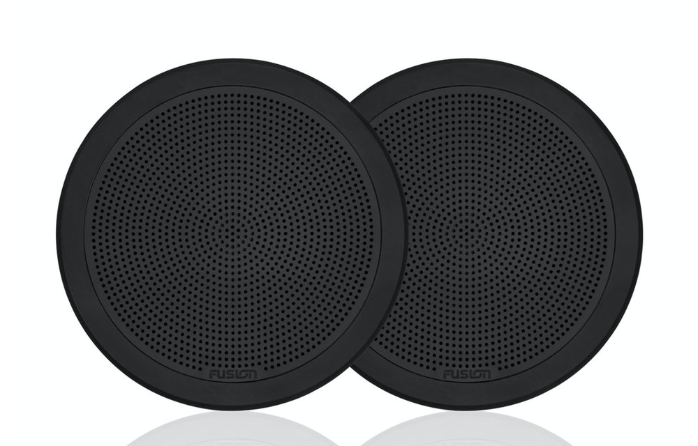 Fusion FM-F77RB Flush Mount Speaker - 7.7" - Round Black