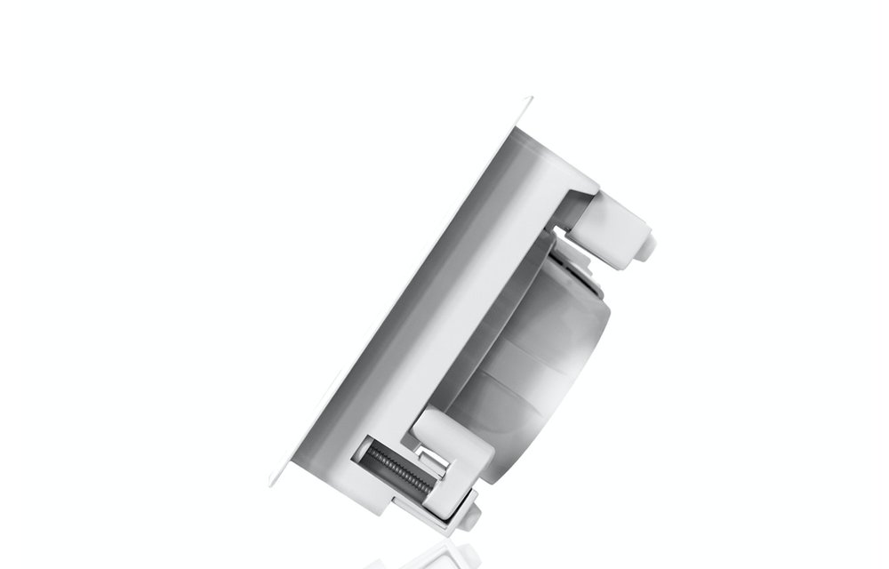Fusion FM-F65SW Flush Mount Speakers - 6.5" - Square White