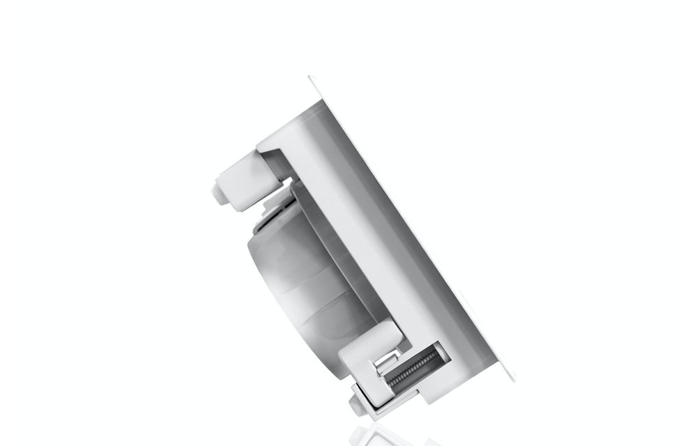 Fusion FM-F65SW Flush Mount Speakers - 6.5" - Square White