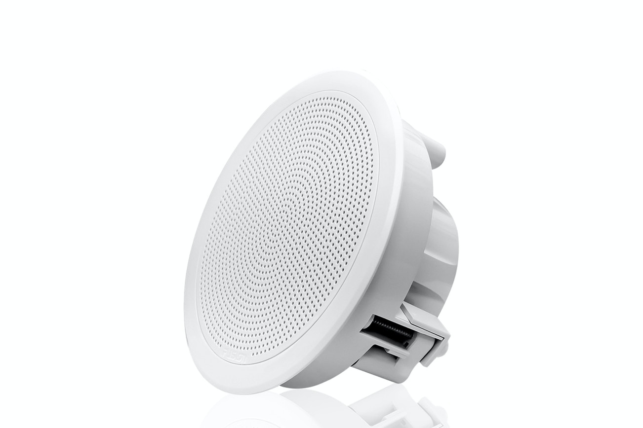 Fusion FM-F77RW Flush Mount Speaker - 7.7" -  Round White