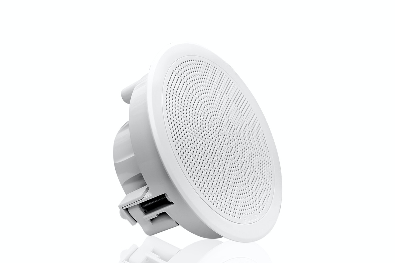Fusion FM-F77RW Flush Mount Speaker - 7.7" -  Round White