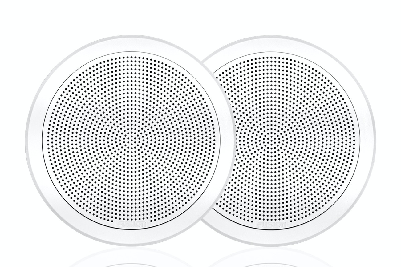 Fusion FM-F77RW Flush Mount Speaker - 7.7" -  Round White