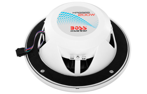 Boss Marine Waterbestendige luidsprekers MRGB65 met LED verlichting