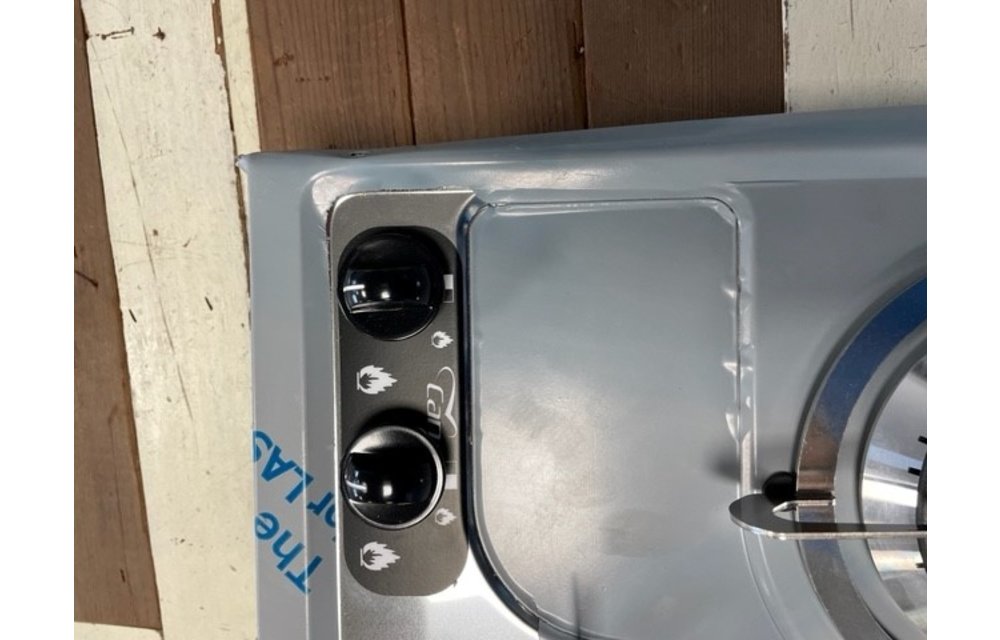Allpa - Gaskomfoor RVS / 3 branders