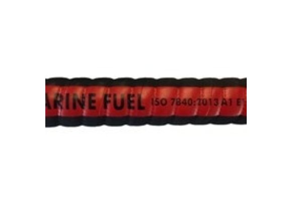 Allpa Brandstofslang met Stalen Spiraal, 32x44mm (prijs per meter)