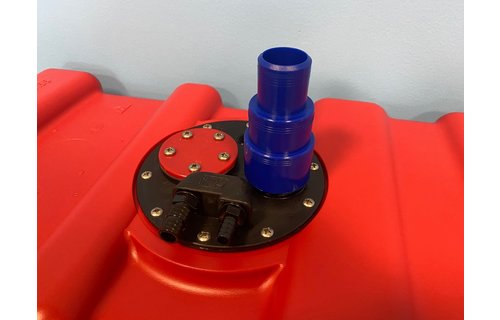 Kunststof inbouw brandstoftank 55 liter