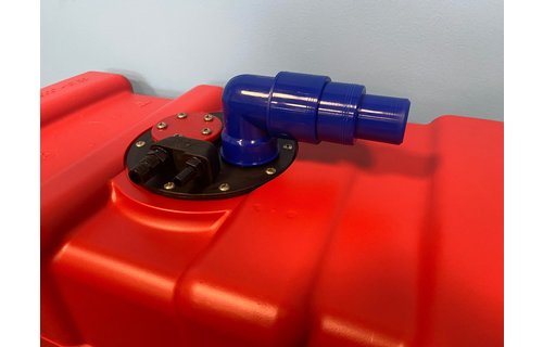 Kunststof inbouw brandstoftank 55 liter