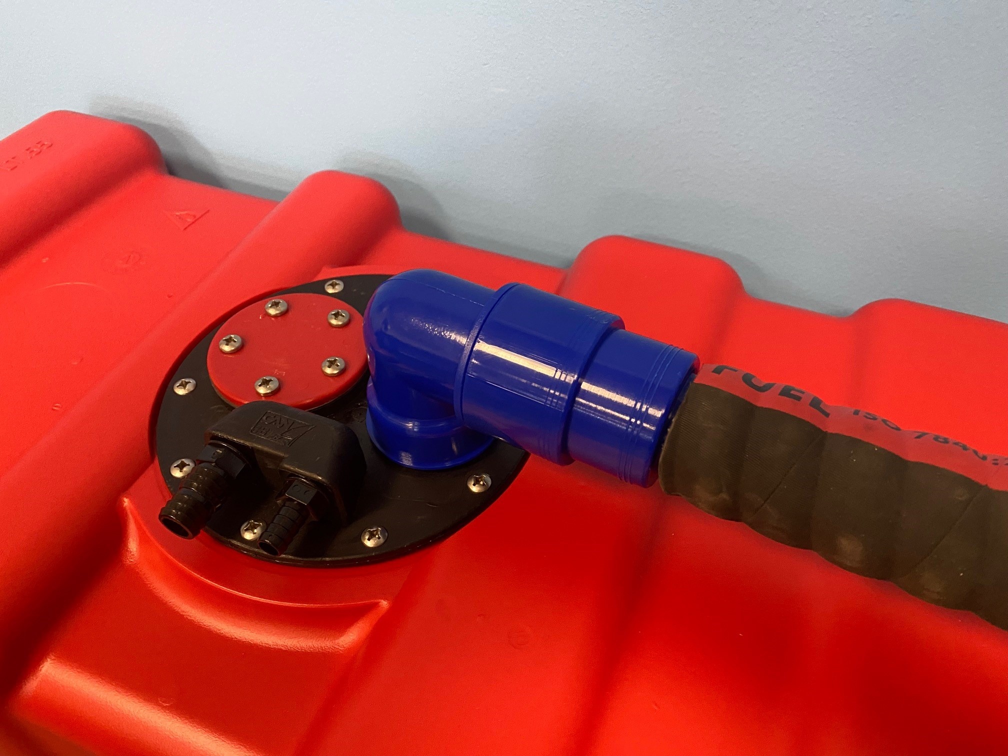 Kunststof inbouw brandstoftank 42 Liter