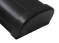 Allpa PVC eindkap  zwart