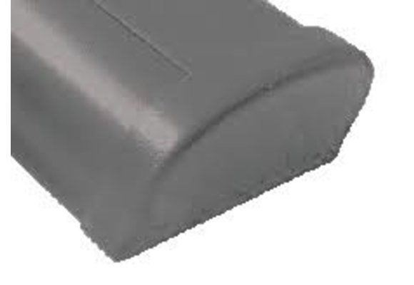 Allpa PVC eindkap  grijs