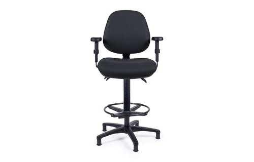 Stuurstoel Alure | Zwart kunststof voet