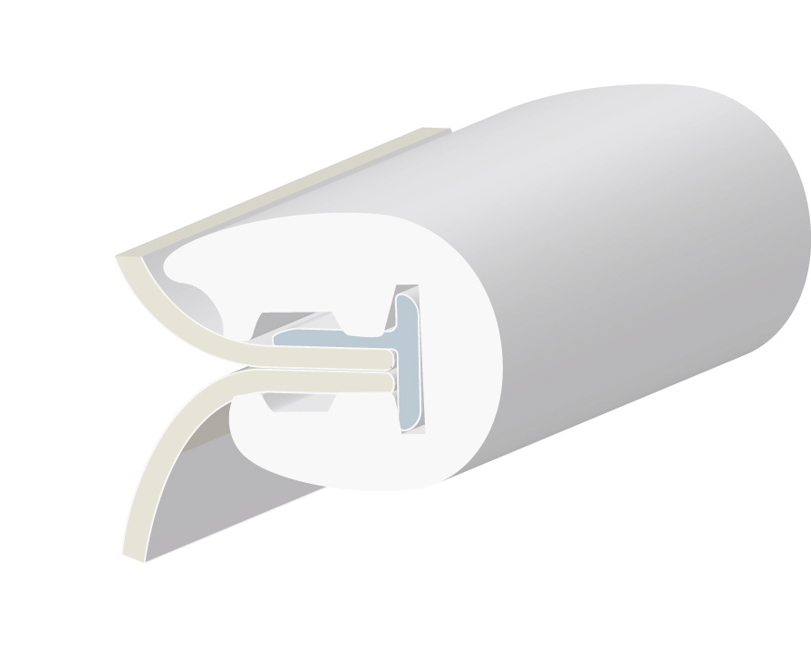 Allpa Profiel L35 B=36mm wit (24m)