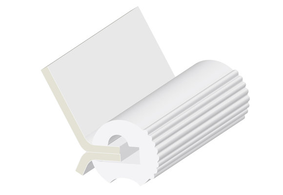 Allpa Profiel L28  B=25mm  wit (50m)