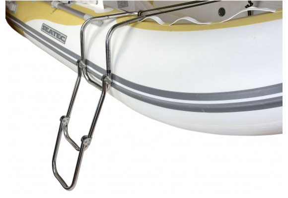 Opvouwbare  RVS 3-traps zwemtrap