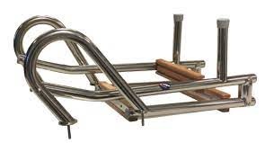 Allpa RVS Zwemtrap voor dekmontage 3-treden