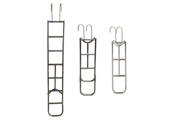 RVS boegzwemtrap 3 / 4 / 7-treden