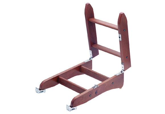 Zwemtrap hout 6 treden 130cm