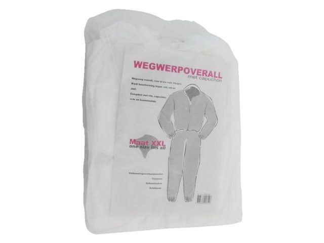 Wegwerp overall XXL (one size fits all)