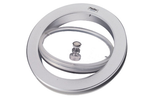 Ventilatie poort aluminium 162mm