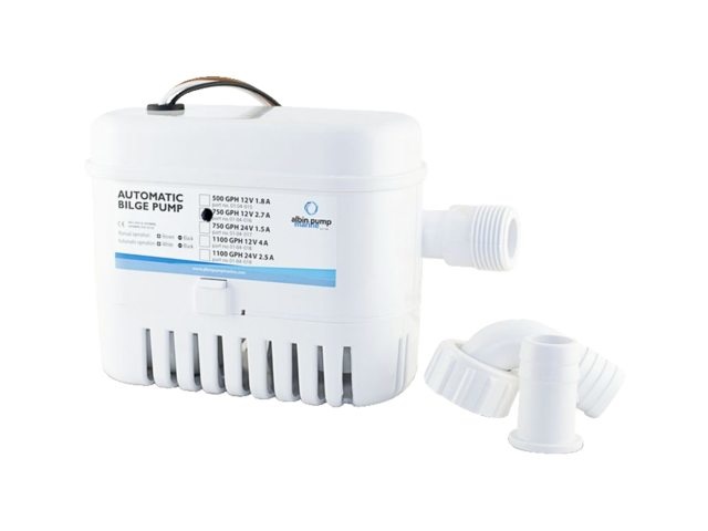 Bilge pomp automatisch 750gph 12V