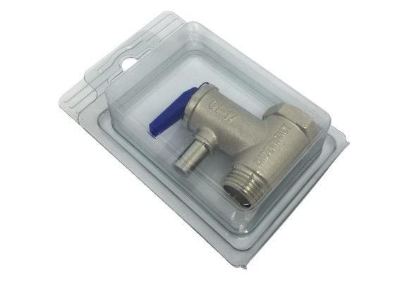 Overdrukventiel met terugslagklep