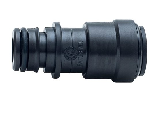 Slangaansluiting recht 15mm