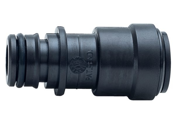 Slangaansluiting recht 15mm