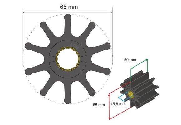 Premium Impeller nr. 06-02-023