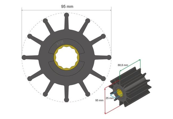 Premium Impeller nr. 06-02-031
