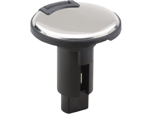 Inbouw montagevoet Lightarmor rond RVS kap