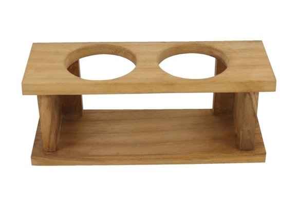 Glazenrek duo 21.5x7.5x9cm