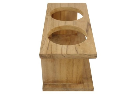 Flessenhouder dubbel 26x11.5x10.5cm