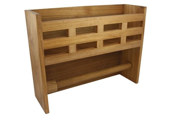 Opbergrek met keukenrolhouder 33x10x25.5cm