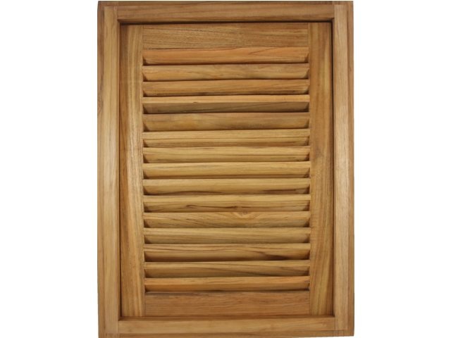 Louvre deur met frame rechthoek 38.1x3.5x50.8cm