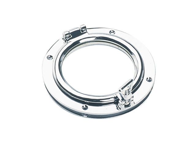 Patrijspoort verchroomd 100mm