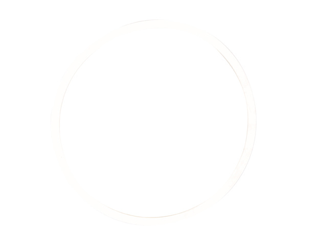 Wit rubber 100mm poort