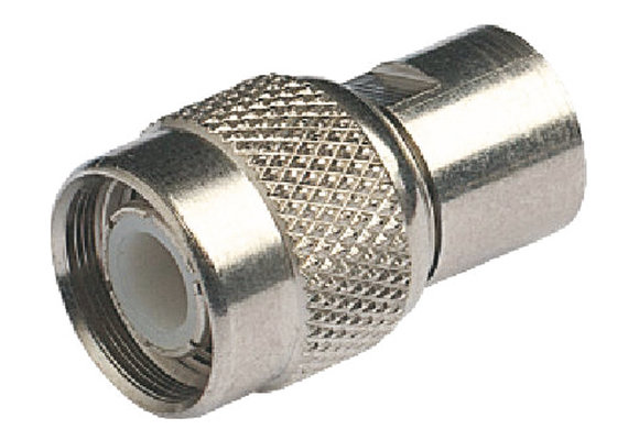 Coax plug TNC male RA156