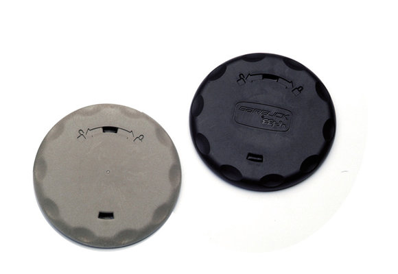 Afdekkap voor quick release dekring | Zwart