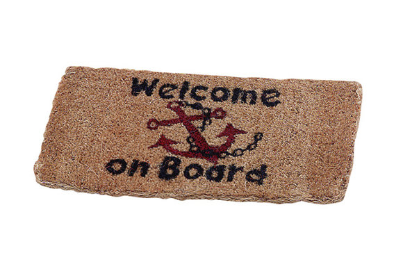 Mat welcome on board