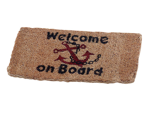 Mat welcome on board
